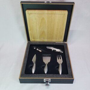 Cheese Gift Wine Gifts Knife Set Cutting Board Wine Tool